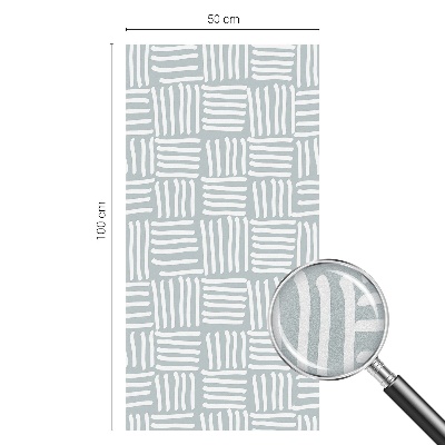 Fensterfolie Sichtschutz Dynamisches Muster