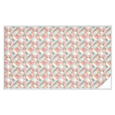 Klebefolie Fenster Sichtschutz Geometrische Rauten