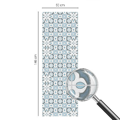 Sichtschutz Klebefolie Buntglasoptik Geometrische Muster