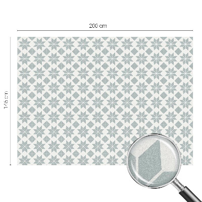 Fensterfolie Sichtschutz Geometrische Sterne