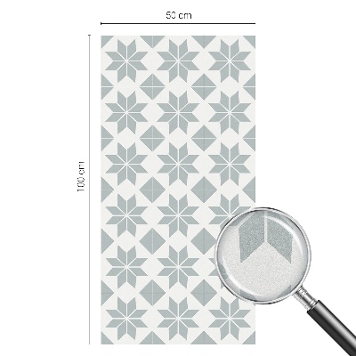Fensterfolie Sichtschutz Geometrische Sterne