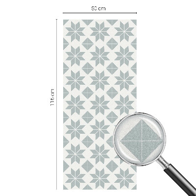 Fensterfolie Sichtschutz Geometrische Sterne