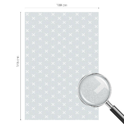 Folie für Fenster blickdicht Zarte Kreuze