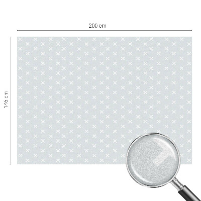 Folie für Fenster blickdicht Zarte Kreuze