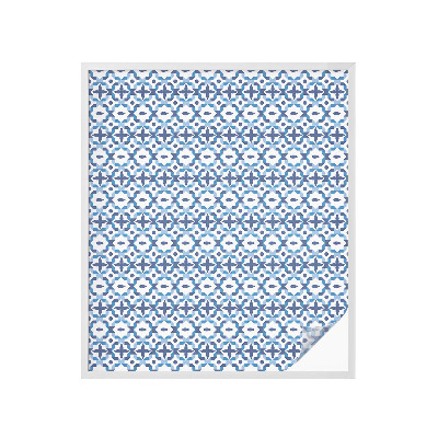 Sichtschutz Klebefolie Buntglasoptik Harmonisches Muster