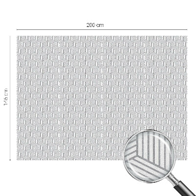 Folie für Fenster blickdicht Hexagonale Körper