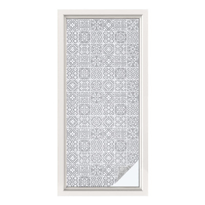 Folie für Fenster blickdicht Geometrische Eleganz