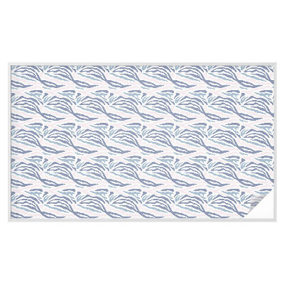 Sichtschutz Klebefolie Buntglasoptik Zebra-Muster