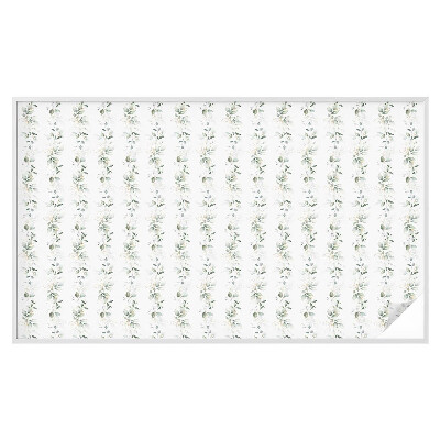 Sichtschutzfolie Fenster Buntglasoptik Pflanzenzauber