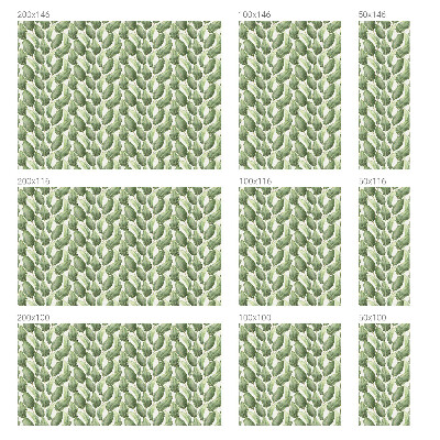 Sichtschutz Klebefolie Buntglasoptik Grüne Blätter