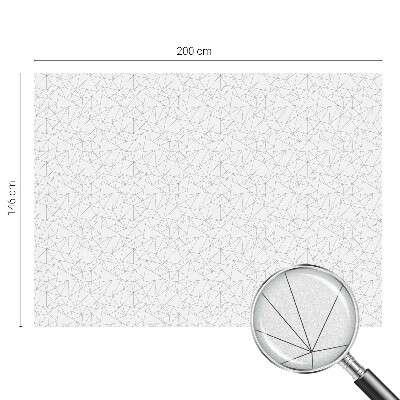Fensterfolie Sichtschutz Geometrische Muster