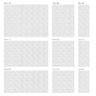 Fensterfolie Sichtschutz Geometrische Muster