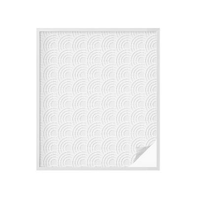 Sichtschutzfolie Fenster Buntglasoptik Graue Bögen