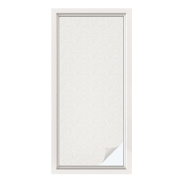 Fensterfolie Sichtschutz Pflanzenornament