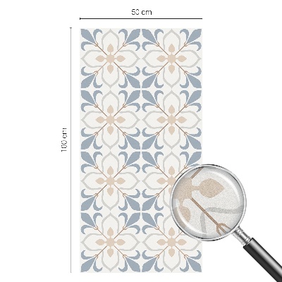 Sichtschutzfolie Fenster Buntglasoptik Blumenschönheit