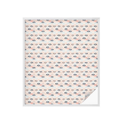 Sichtschutz Klebefolie Buntglasoptik Fächermuster