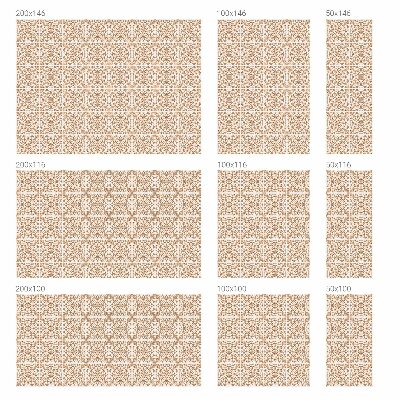 Folie für Fenster blickdicht Klassischer Schmuck