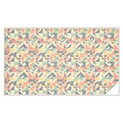 Sichtschutzfolie Fenster Buntglasoptik Die Energie der Geometrie