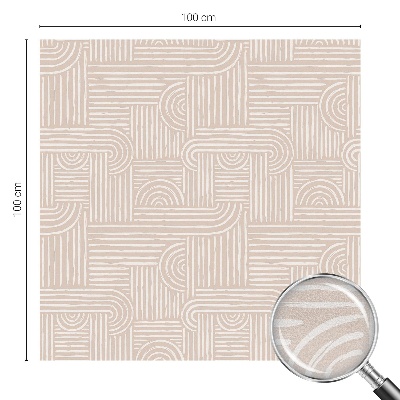 Folie für Fenster blickdicht Geometrisches Muster
