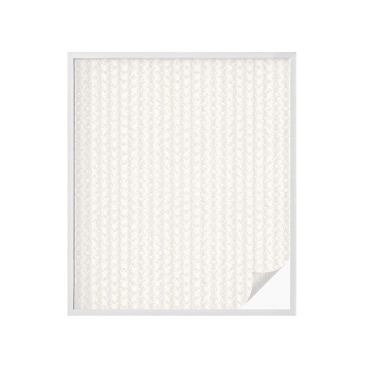 Sichtschutzfolie Fenster Buntglasoptik Zarter Bogen