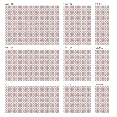 Sichtschutz Klebefolie Buntglasoptik Geometrie der Harmonie