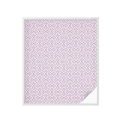 Fensterfolie Sichtschutz Lila Formen