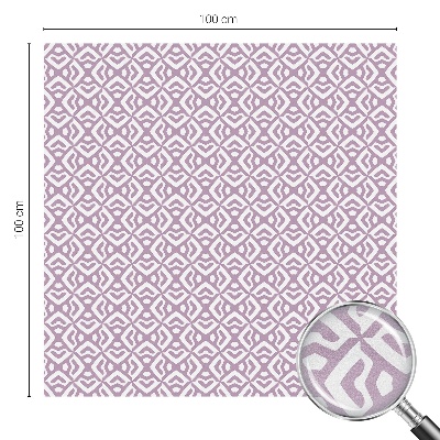 Fensterfolie Sichtschutz Lila Formen