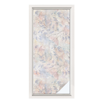 Sichtschutzfolie Fenster Buntglasoptik Änderungseffekt