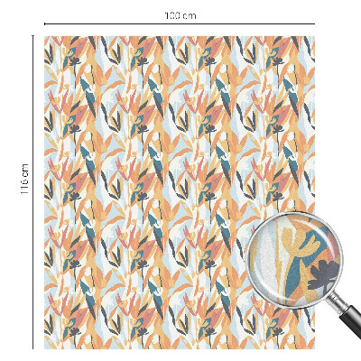 Fensterfolie Sichtschutz Botanische Energie