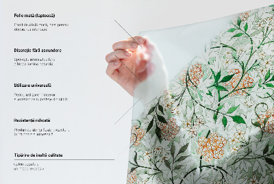 Fensterfolie Sichtschutz Botanische Energie