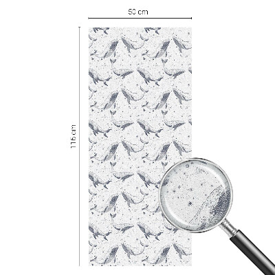 Folie für Fenster blickdicht Meerestiere