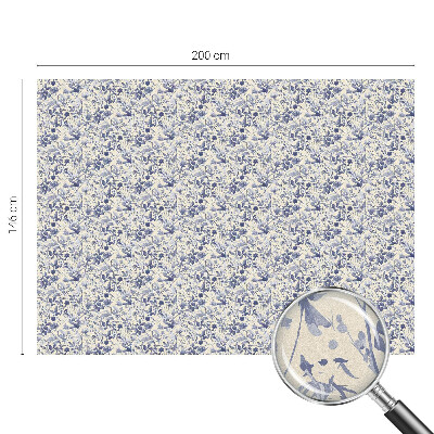 Klebefolie Fenster Sichtschutz Blumensymmetrie