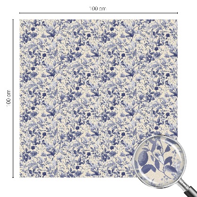 Klebefolie Fenster Sichtschutz Blumensymmetrie