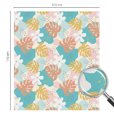 Fensterfolie Sichtschutz Exotische Natur