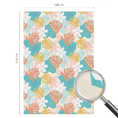 Fensterfolie Sichtschutz Exotische Natur