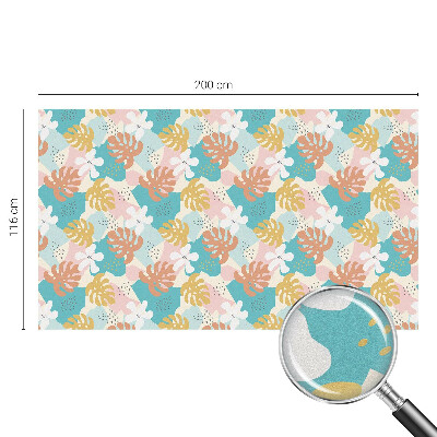 Fensterfolie Sichtschutz Exotische Natur