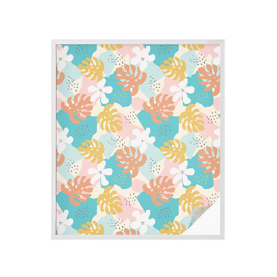 Fensterfolie Sichtschutz Exotische Natur