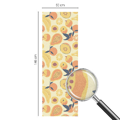 Klebefolie Fenster Sichtschutz Saftige Früchte