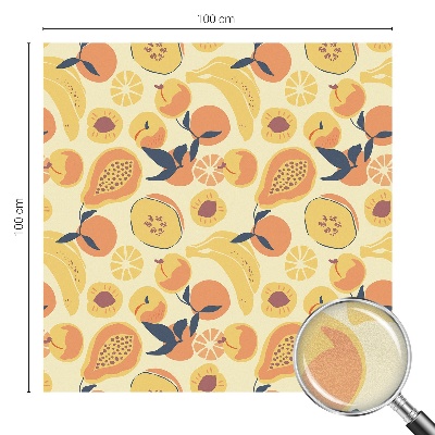 Klebefolie Fenster Sichtschutz Saftige Früchte