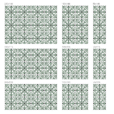 Folie für Fenster blickdicht Pflanzenmuster