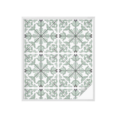 Folie für Fenster blickdicht Pflanzenmuster