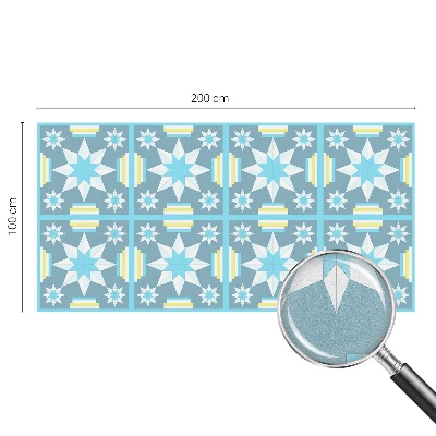 Fensterfolie Sichtschutz Sternmuster