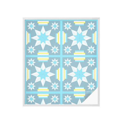 Fensterfolie Sichtschutz Sternmuster