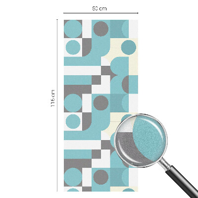 Klebefolie Fenster Sichtschutz Geometrische Muster