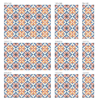 Sichtschutzfolie Fenster Buntglasoptik Farbenfrohe Symmetrie