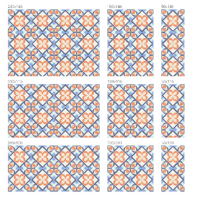 Folie für Fenster blickdicht Blumenmuster