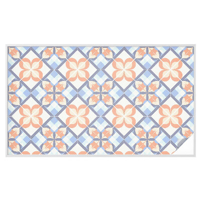 Folie für Fenster blickdicht Blumenmuster