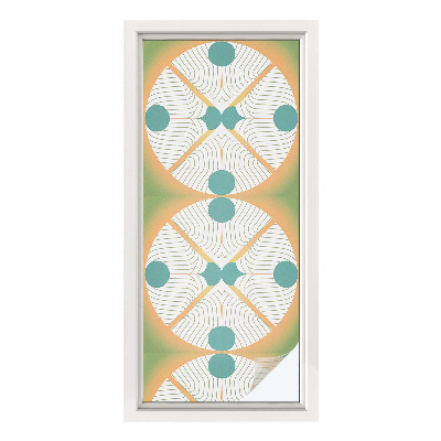 Klebefolie Fenster Sichtschutz Geometrische Harmonie