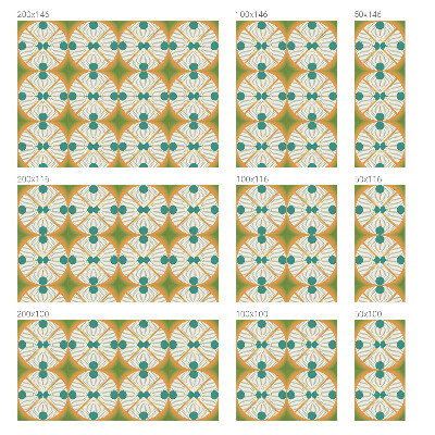 Klebefolie Fenster Sichtschutz Geometrische Harmonie