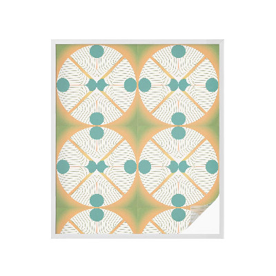 Klebefolie Fenster Sichtschutz Geometrische Harmonie